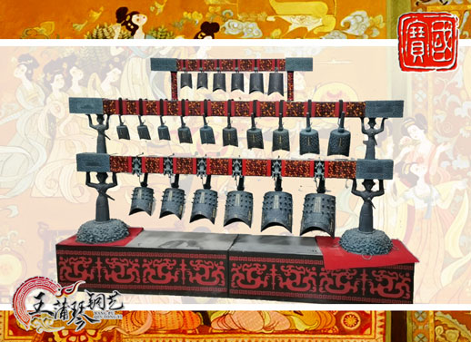 22件C型編鐘、小型演奏級、F調(diào)主旋律