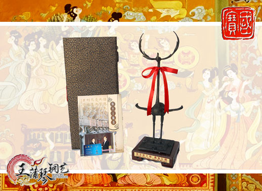 鹿鶴、鹿角立鶴、國寶級文物、隨州市標、八藝節(jié)標志、隨州特色禮品